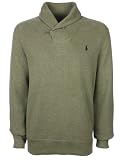 Ralph Lauren - Pull hommes - col châle - Gris clair