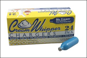 Leland Box of 24 Cream Whipper Chargers