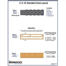 48 x 216 Standard Dock Layout by