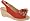 Oomphies Women's OM0005 Pompom Espadrille,Red,6 M US