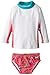 Baby Banz Baby-Girls Newborn Long Sleeve Rash Guard and Swim Diaper Lavender