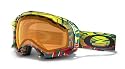 Oakley Splice Kaleidoscope Block Text w/Black Ski Goggles (01-885)
