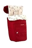 Bumbleride 2011 Footmuff and Liner Fits Flyer/Indie/Indie Twin/Flite Stroller, Ruby