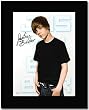 Justin Bieber Framed/Matted 3-D Print