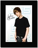 Justin Bieber Framed/Matted 3-D Print