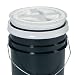 New Pig DRM658 HDPE Gamma Seal Snap-On Lid, Yellow, For 12" Diameter Plastic Pails