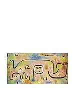Especial Arte Lienzo Erzengel 1938 - Klee Paul Multicolor