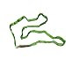 Stren Flex ERS2-12 Polyester Endless Round Sling, 5300 lbs Vertical Capacity, 12' Length, Green