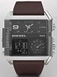 Diesel #DZ7209 Men's Oversized Dual Analog Single Digital Tri Time Zone Watch