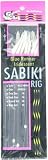 Sabiki Gog/Blue Runner Iridescent Glo Green Head 8 Drop Size 16