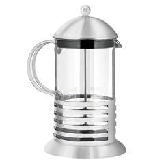Stempelkanne / French Press aus Borosilikatglas & Edelstahl