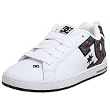  : DC Men's Court Graffik Se Sneaker,White/Carbon/True Red,6 M