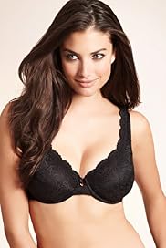 All-Over Lace Underwired Minimiser D-G Bra