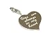 My-Lucky-Charms - Sterling Silver Charm Heart engraving