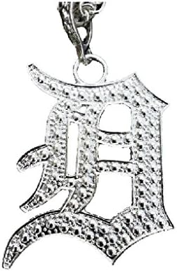 Detroit Letter"D" Initial Necklace