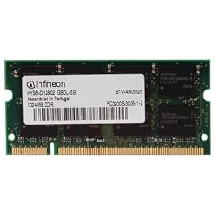 1GB Infineon / Qimonda SO-DIMM DDR 333 CL 2.5 (64x8) - 1 GB PC2700 333MHz DDR333 RAM 1024MB DDR-RAM