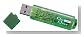 BUFFALO USB������ �X�^���_�[�h�^�C�v �O���[�����f�� TurboUSB�@�\���� 4GB RUF-C4GS-GR/U2