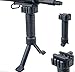 LedsniperBipod Handle High QulityBipod Holding System for Mounting Laser or Flashlight or Others, with Push button push Out Legs