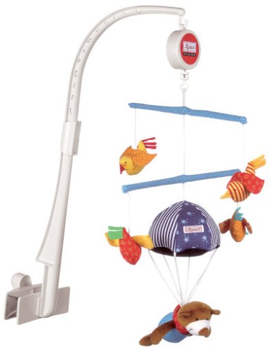 Childrens Toyshop  Spielwaren : sigikid 49932 - Soft Mobile, Fallschirm,  mit Spieluhr