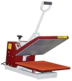 41rrCU7qGTL. SL160  15 X15 Digital High Press Sublimation Clamp Shell T Shirt Heat Press Transfer Screen Printing Machine 15 x 15 RED NEW