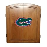 Florida Gators Varsity Dartboard Cabinet with Bristle Board