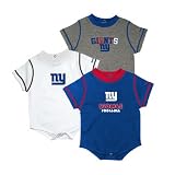 New York Giants Infant 3-Piece Creeper Set