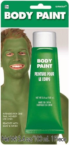 Green Body Paint