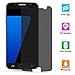Galaxy S7 Tempered Glass Privacy Screen Protector, IXIR [9H Extreme Hardness] Tempered Glass Screen Protector {Full HD} for Galaxy S7