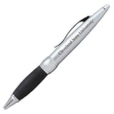NCAA Cleveland State Vikings Brushed Silver Twist Ballpoint Pen