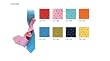 Silk Tie Agave in Pink