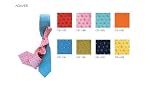 Silk Tie Agave in Pink