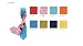 Silk Tie Agave in Pink