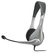 Cyber Acoustics Stereo Headset/Microphone with volume/mute AC-401