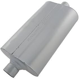 Flowmaster 52555 50 SUV Muffler - 2.50" Center In / 2.50" Center Out - Moderate Sound