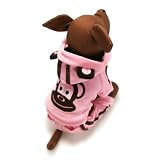 ベロア ジャンプスーツ 2 [ ピンク ] 犬服のジャンプスーツ・つなぎ・<strong>カバーオール</strong> 秋の新... 【M】