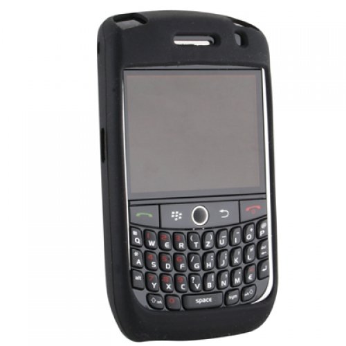 Wireless Xcessories Silicone Sleeve for BlackBerry 8900 Javelin - Black
