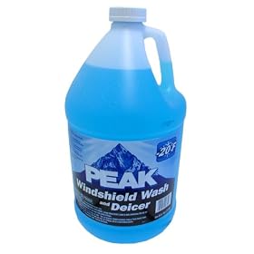 Peak Windshield Wash, Protects up to -20 Degrees Farenheit
