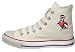 Converse Chuck Taylor All Star Hi Top Unbleached White North Carolina State University Mascot Canvas