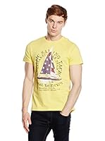 Galvanni Camiseta Manga Corta (Amarillo Claro)