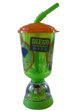 Nickelodeon Go Diego Go Sipper Straw Diego the Rescuer Bottle - Diego Bottle