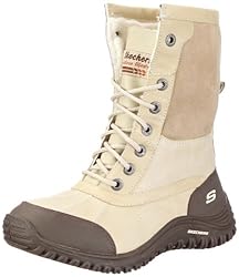 Skechers Trailhead 47685 NAT, Damen Stiefel, Beige (NAT), EU 36