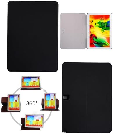 Smart Tedh(TM) Capdase Apple Ipad 5/air 2014 Edition Stand Folder Cover Case 360 Degree Rotation (black)
