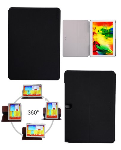 Smart Tedh(TM) Capdase Apple Ipad Mini Ipad Mini Retina 2014 Edition Stand Folder Cover Case 360 Degree Rotation (black)