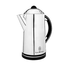 Russell Hobbs 14222 3kw Decora Kettle in stainless steel with 1.7 ltr capacity and 360� base