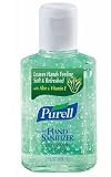 GOJO PURELL INSTANT HAND SANITIZER 2 fl oz Bottle w/flip cap, contains Aloe, 24/cs