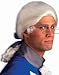 Historical Colonial White Wig