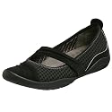 Privo Women's Salute Flat,Black,7.5 M