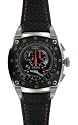 Seiko Sportura Kinetic Chronograph Steel Black Mens Watch SNL035