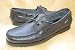LIMITED TIME ONLY $29.90 PROMOTION PRICE Genuine Full Grain LEATHER LEATHER Upper Handsewn Classic Canoe Moccasin construction BLACK Men Boat Shoe style 8713 by AMERICAN SHOE FACTORY