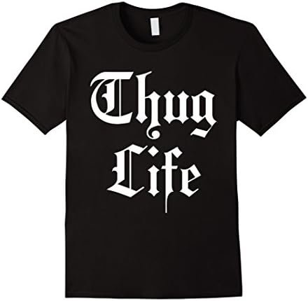 Thug Life Tshirt - Male Large - Black